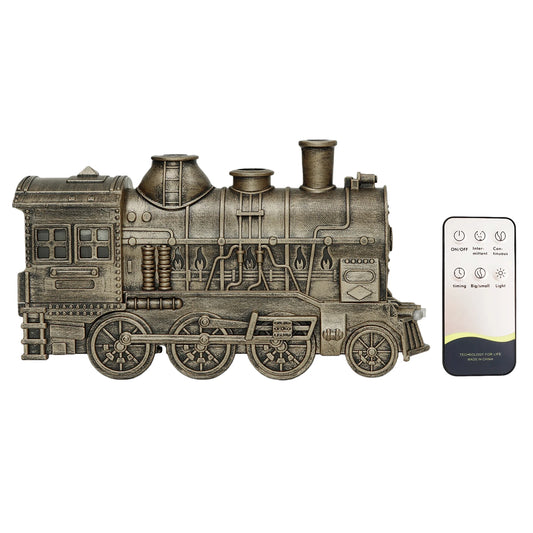 Vintage Steam Train Essential Oil Diffuser With 2 Mist Modes