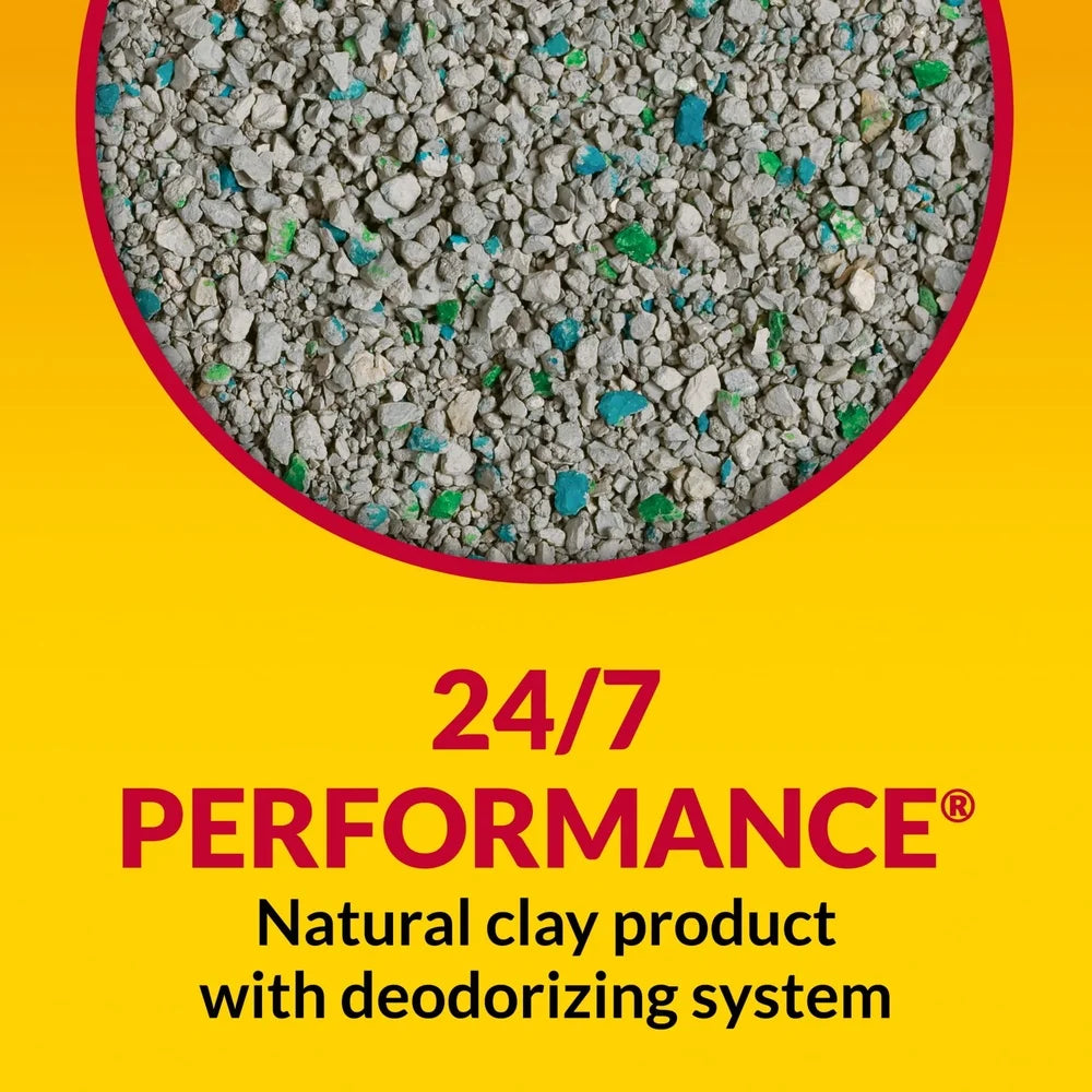 Multi-Cat Non-Clumping Cat Litter 24/7 Odor Control