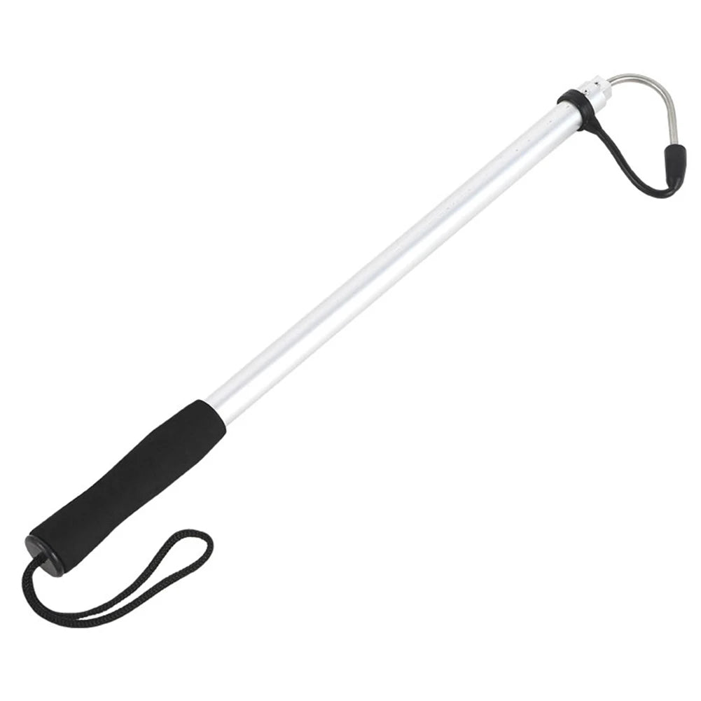 Alloet Ice Fishing Spear Hook With Barbs Scalable Portable Fish Grip